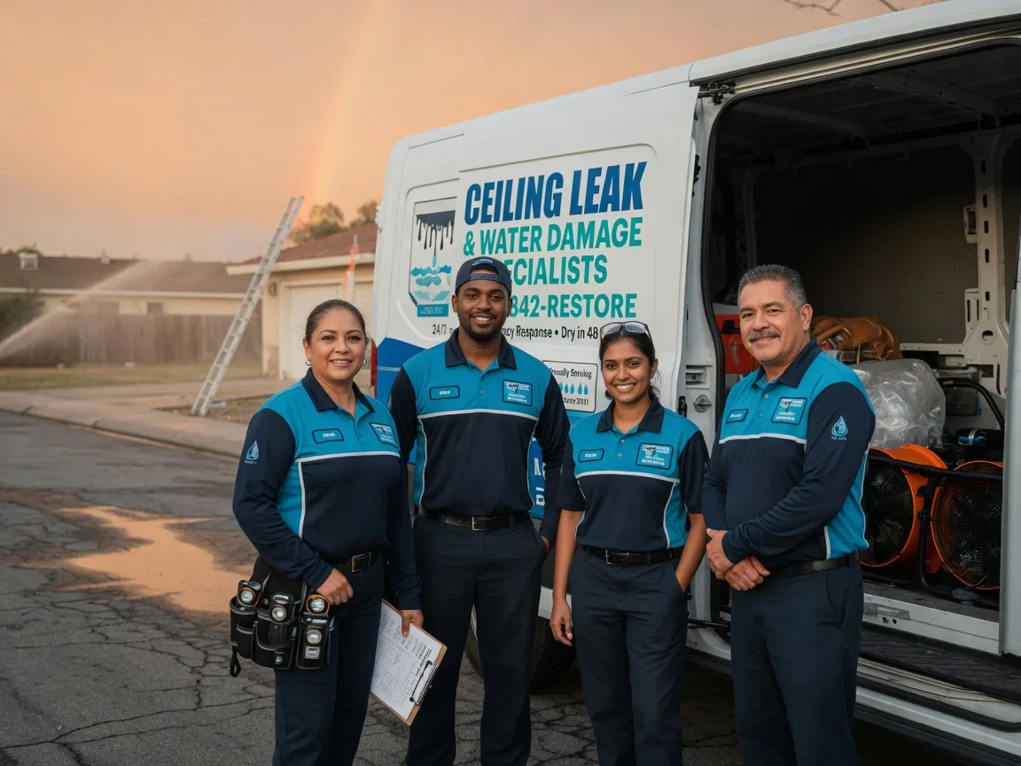 Ceiling Leak Cleanup company in Longport, NJ