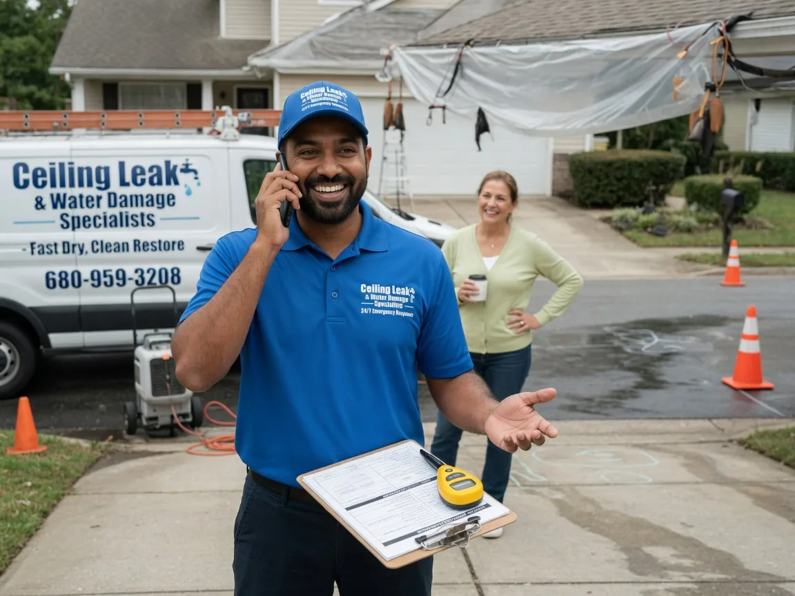 Ceiling Leak Cleanup Longport, NJ FAQs